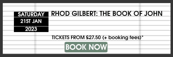 RHOD GILBERT NEW DATE BOOK NOW
