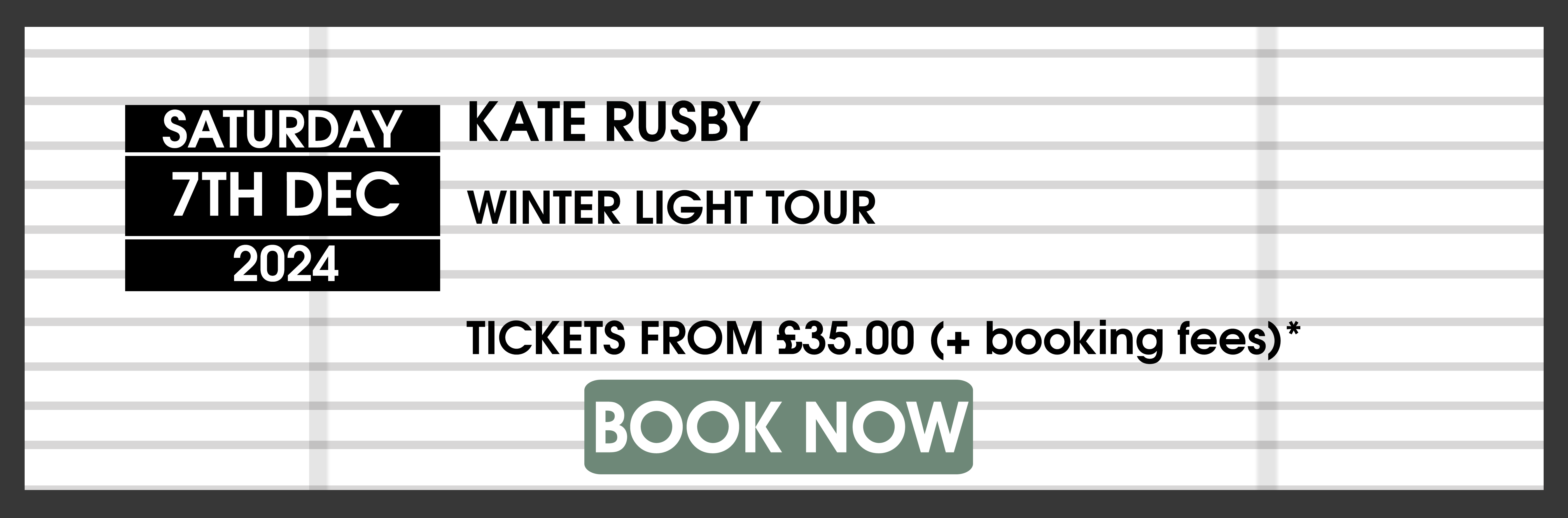 7.12.24 Kate Rusby BOOK NOW