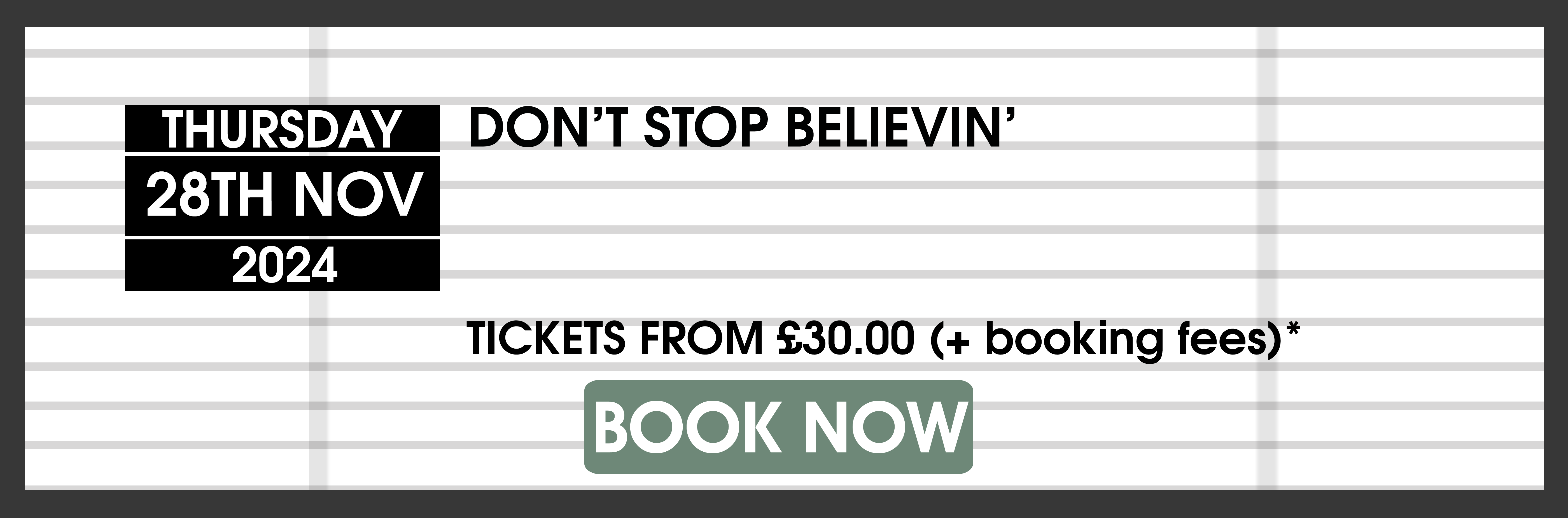 28.11.24 Dont Stop Believin BO