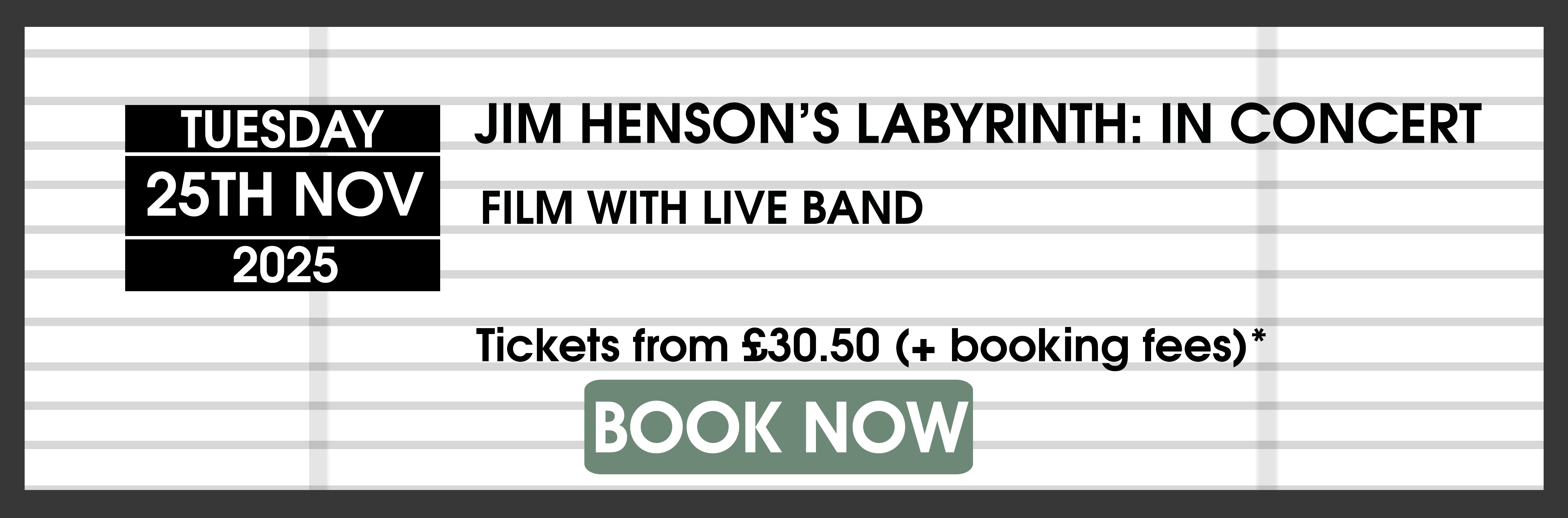 Labyrinth in Concert Book Tickets