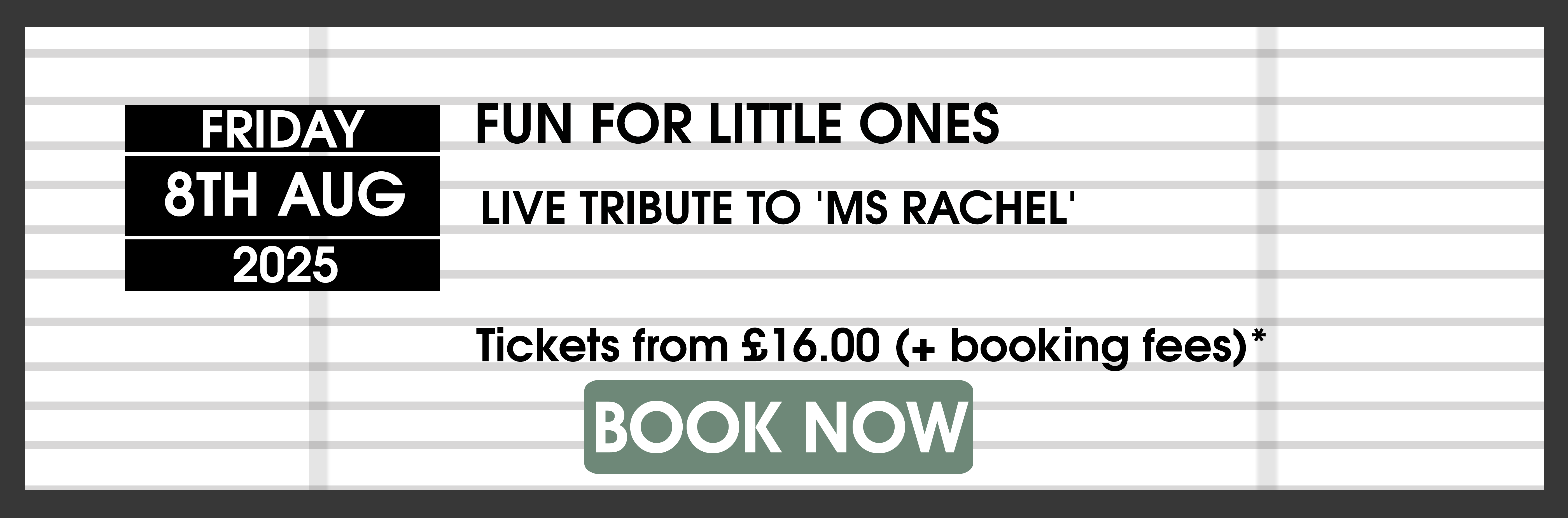 Fun For Little Ones Book Tickets